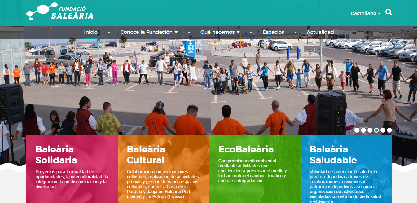 La Fundació Baleària refuerza la difusión de sus actividades con la creación de su web