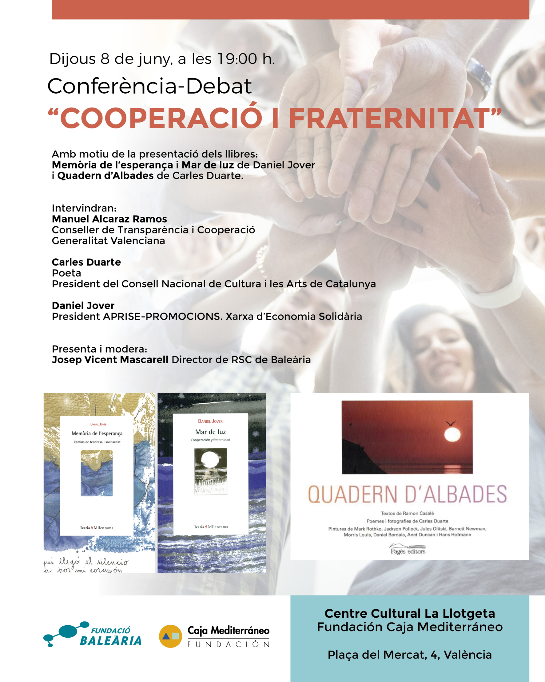 Conferencia-debate: «Cooperación y fraternidad»