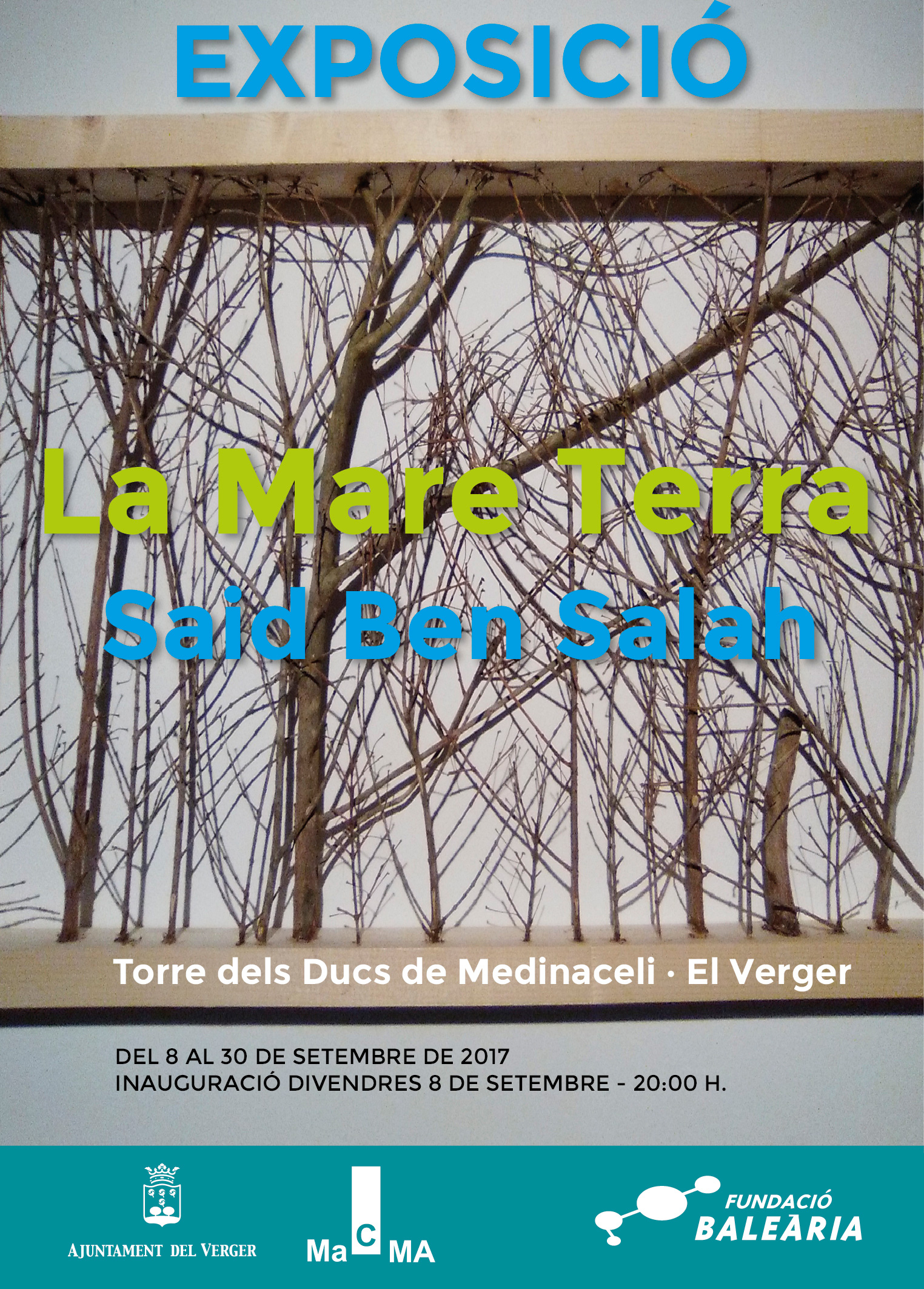 La Fundació Baleària presenta la exposición “La mare terra” de Said Ben Sal·lah en El Verger