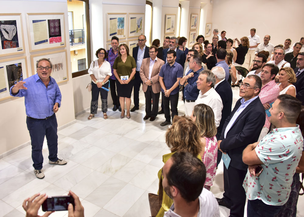 La Fundació Baleària  inaugura en El Verger la exposición ‘40 anys, quaranta poetes, XL artistes’