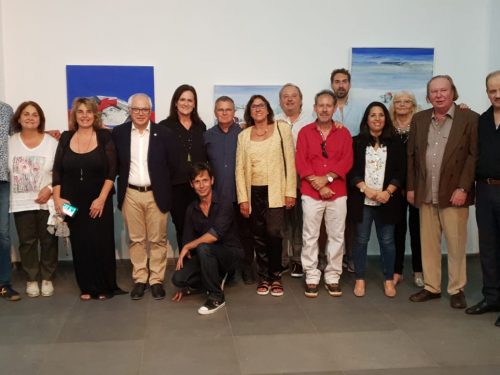 La Fundació Baleària y el Instituto Cervantes exponen la obra colectiva de 25 artistas mediterráneos en Orán
