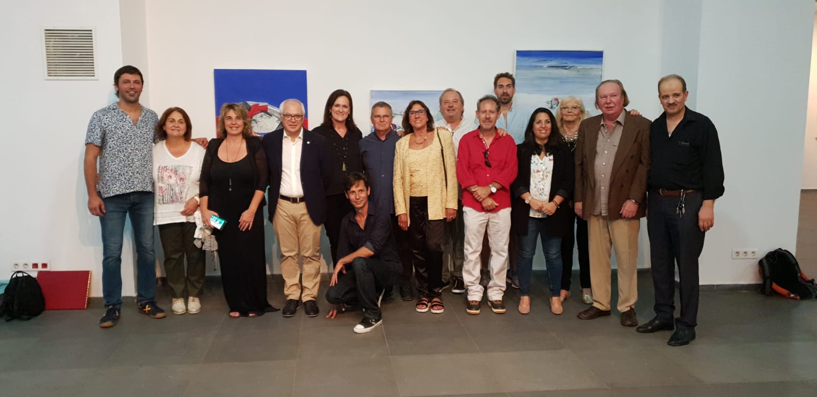 La Fundació Baleària y el Instituto Cervantes exponen la obra colectiva de 25 artistas mediterráneos en Orán