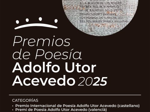PREMIS DE POESIA ADOLFO UTOR ACEVEDO